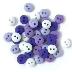 1/4in Tiny Round Buttons (19 Colors Available)