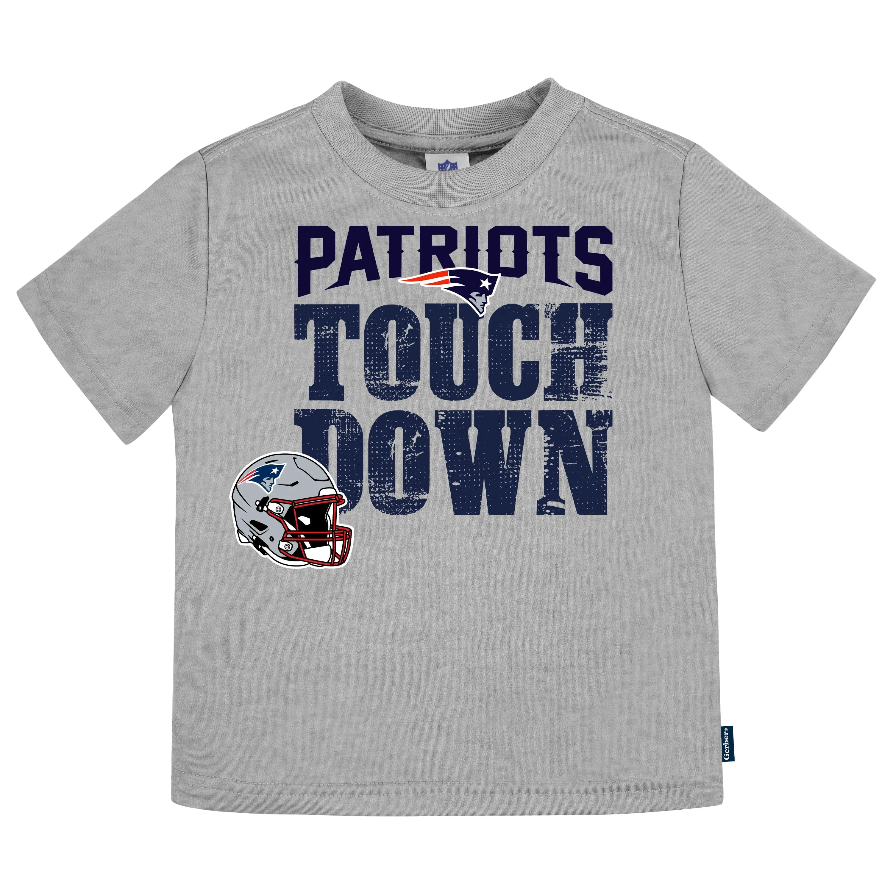 3-Pack Baby & Toddler Boys Patriots Short Sleeve Shirts