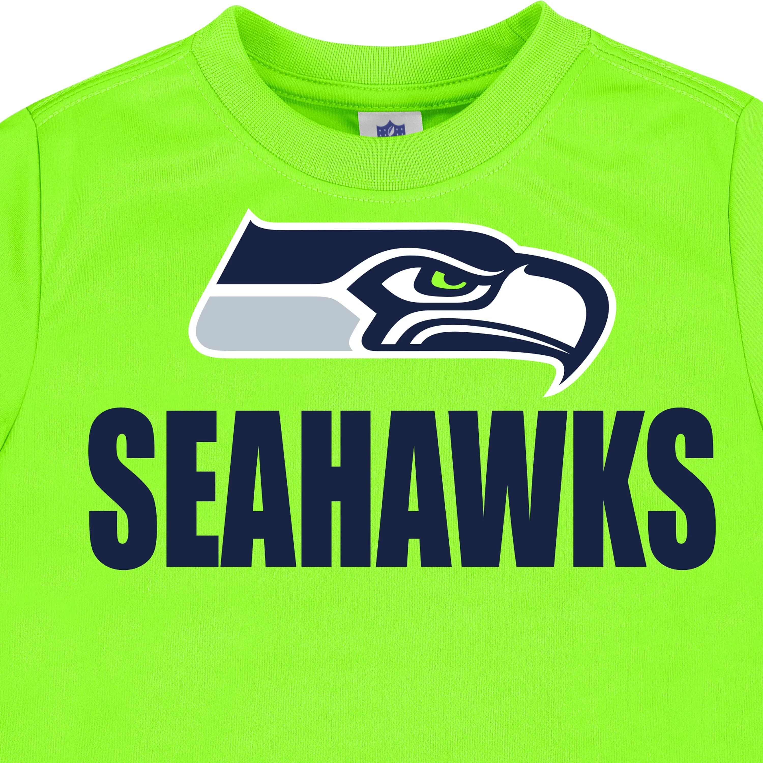 3-Pack Baby & Toddler Boys Seahawks Short Sleeve Shirts