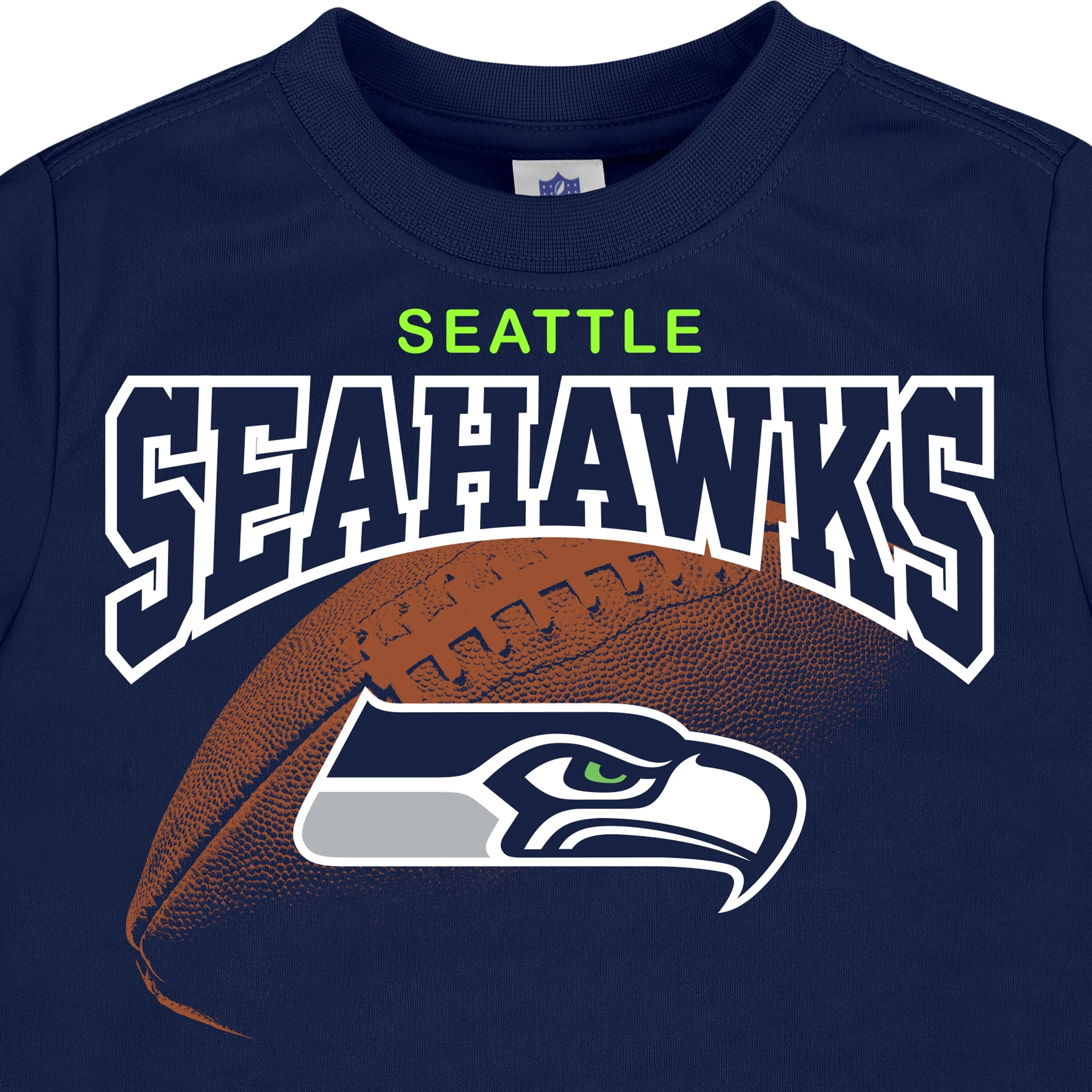 3-Pack Baby & Toddler Boys Seahawks Short Sleeve Shirts