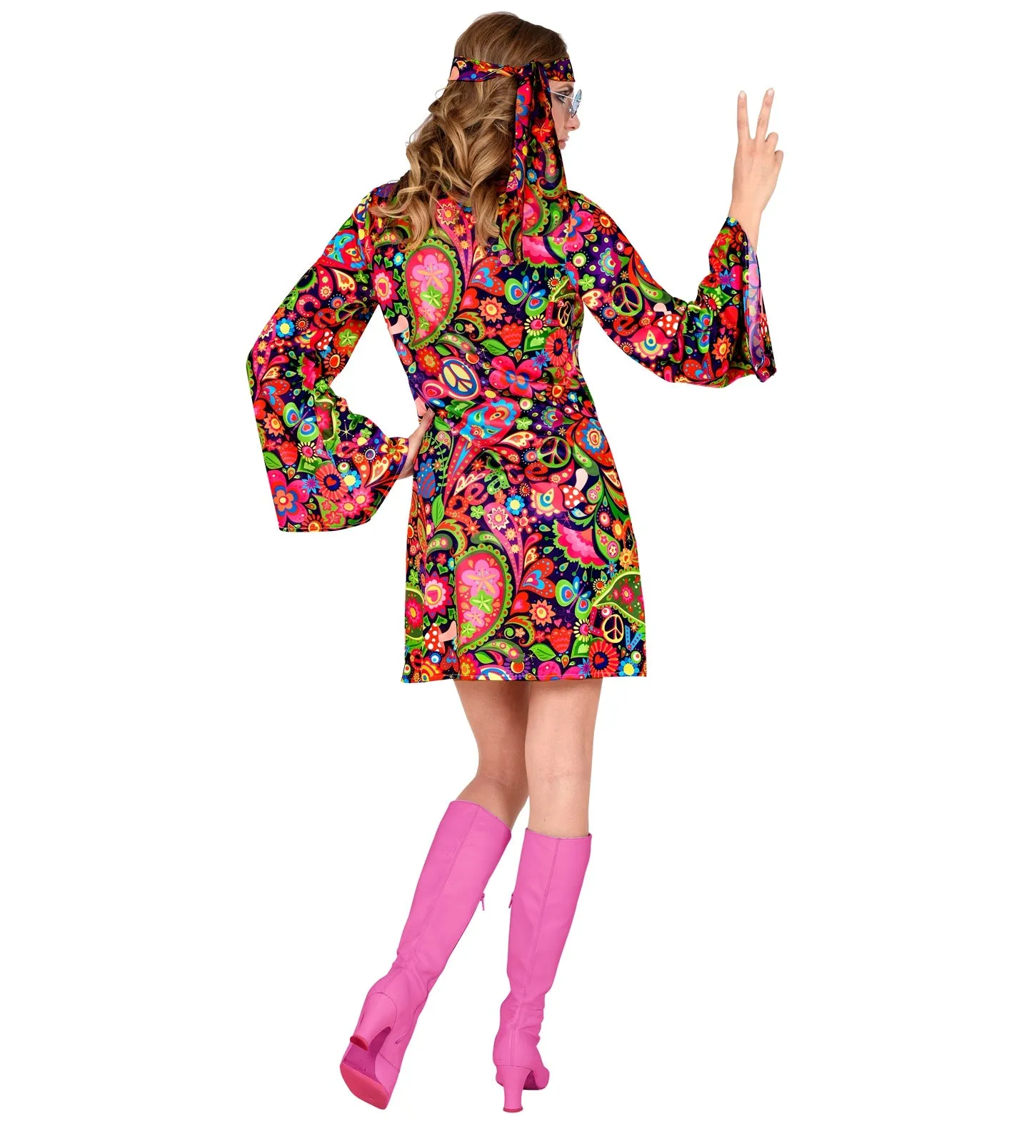 60's Psychedelic Hippie Costume Ladies