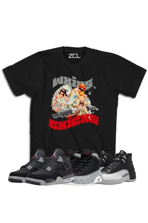 Air Jordan "Whips & Chicks" Tee Black Canvas