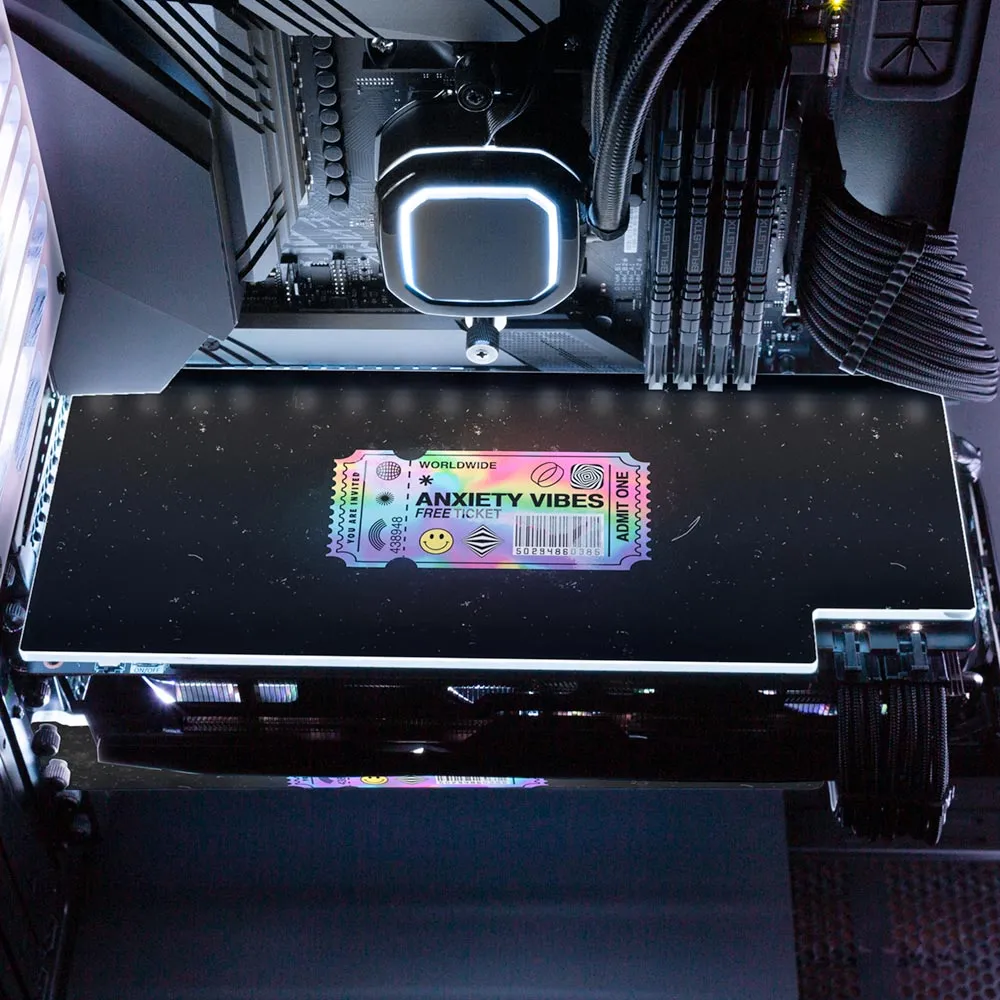 Anxiety Ticket RGB GPU Backplate