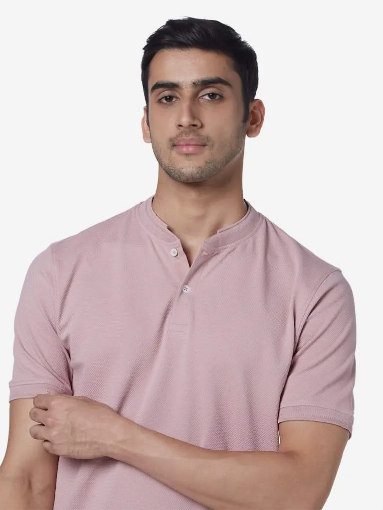 Ascot Light Pink Relaxed-Fit T-Shirt