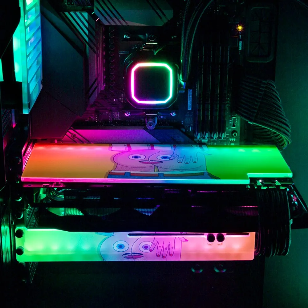 Asshole RGB GPU Backplate