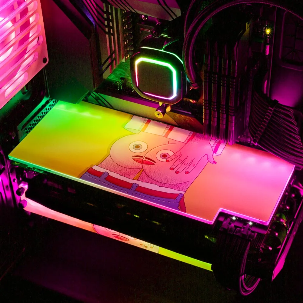 Asshole RGB GPU Backplate