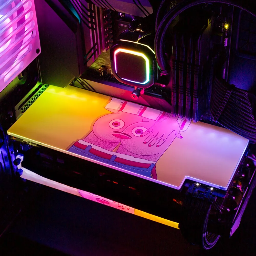 Asshole RGB GPU Backplate