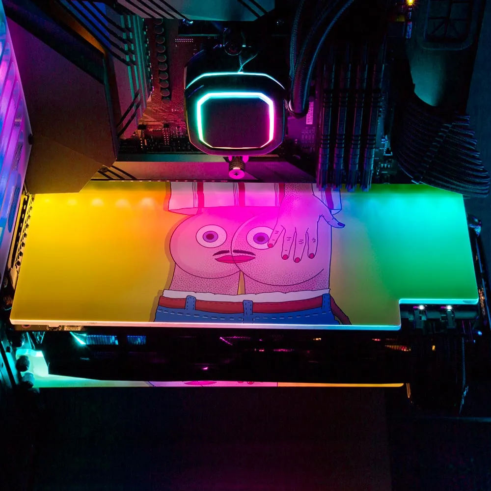 Asshole RGB GPU Backplate