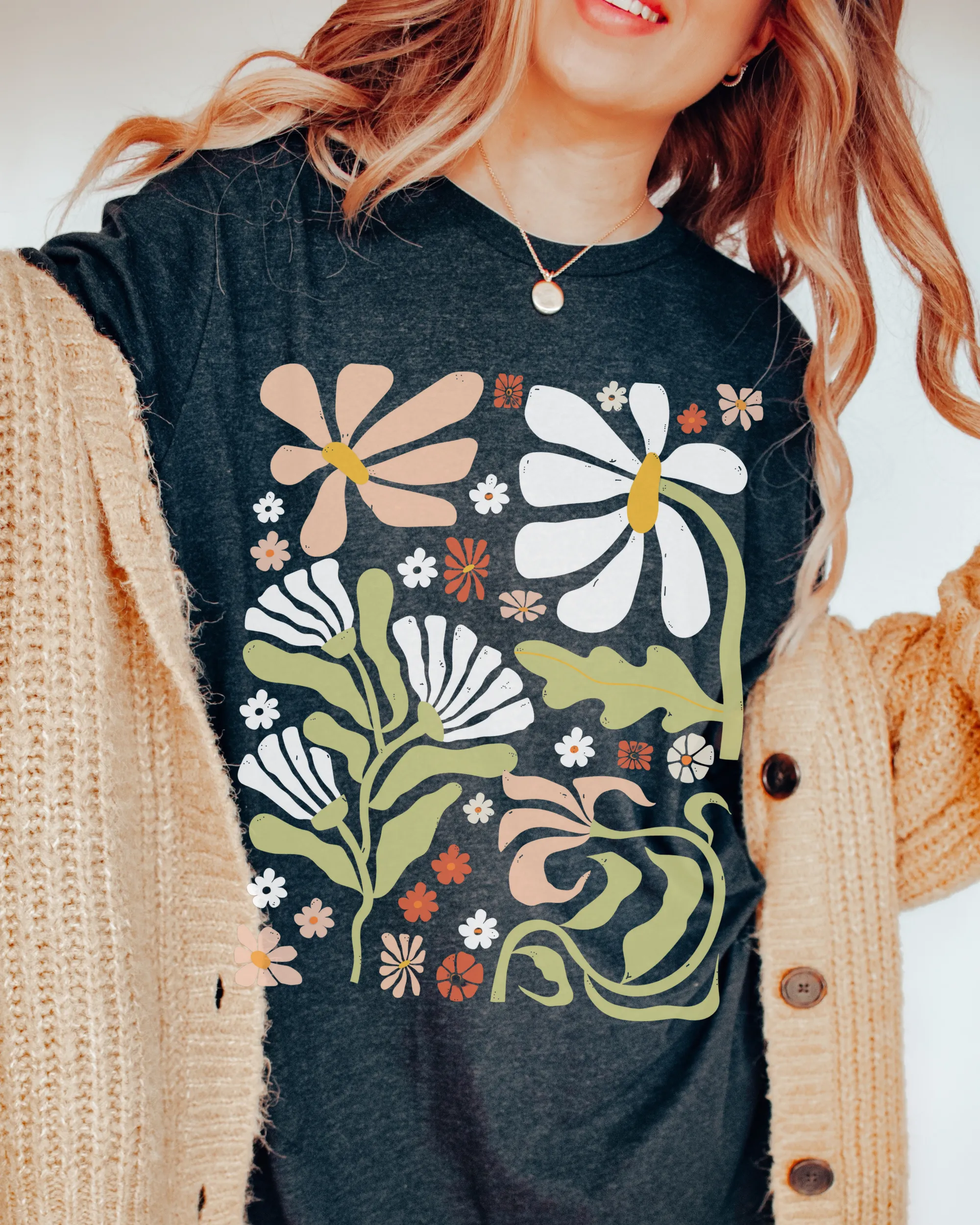 Boho Wildflowers Comfort Colors® T-Shirt