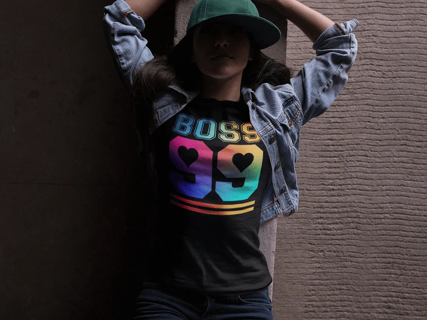 Boss 99 Color scape T-shirt Design