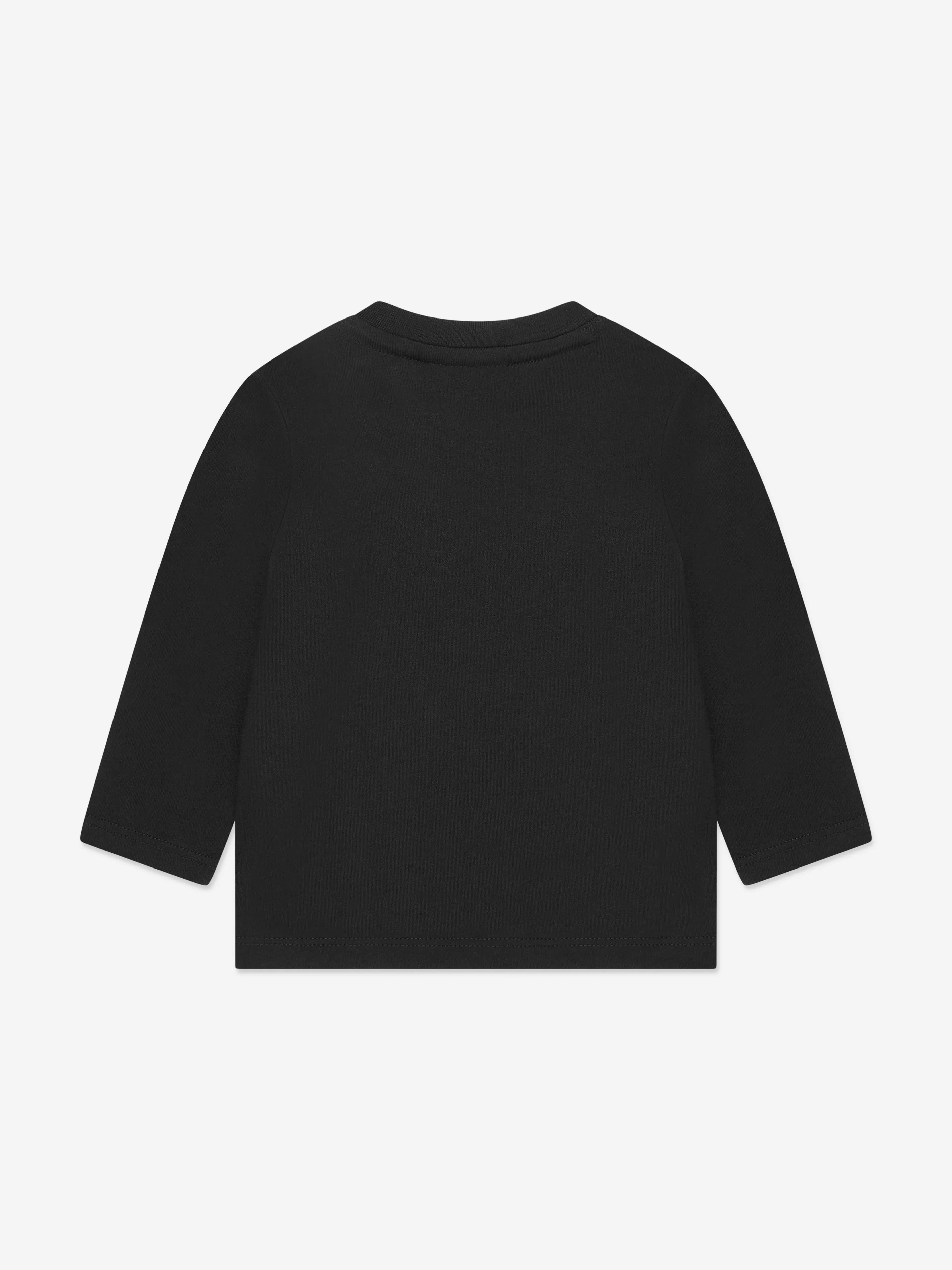 BOSS Baby Boys Long Sleeve T-Shirt in Black