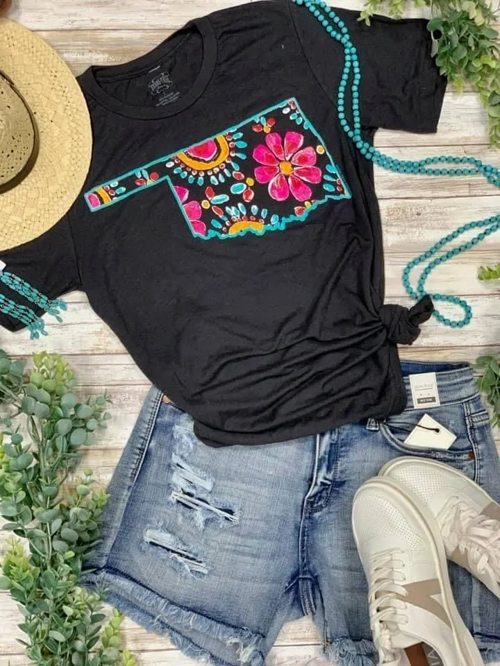 Callie's Floral Oklahoma by Texas True Threads