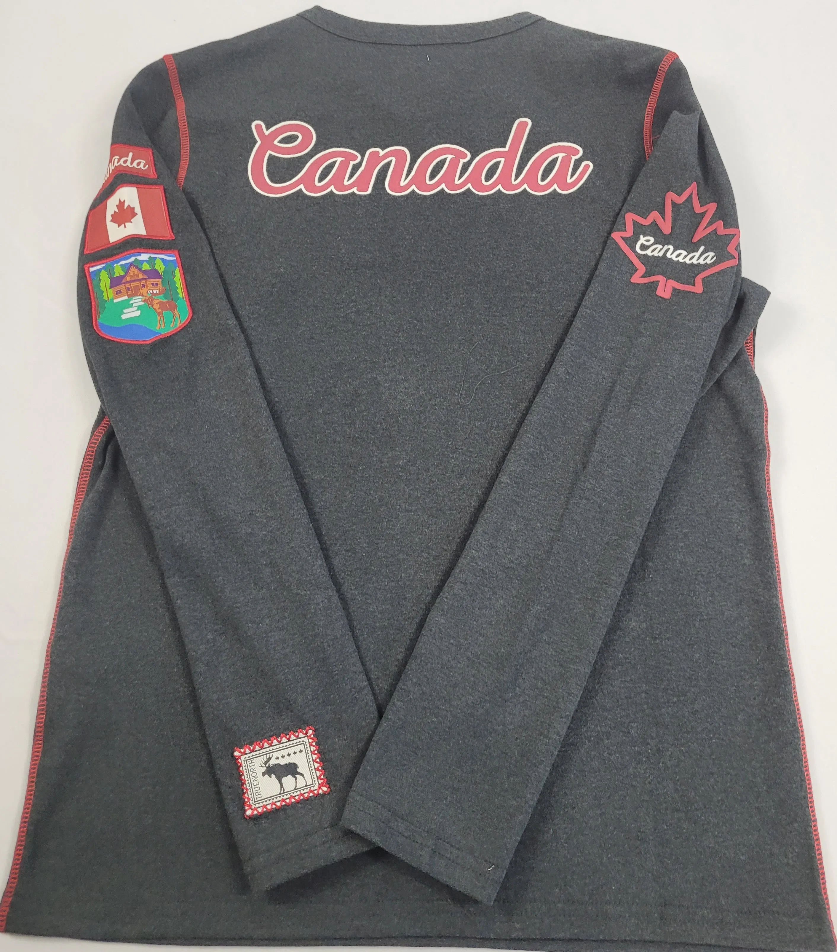 Canada Long Sleeve Shirt in Grey