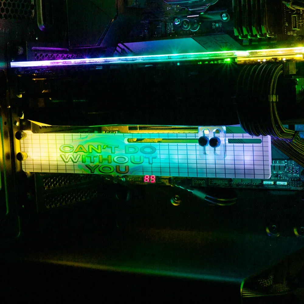 Can't Do Without You RGB GPU Support Bracket