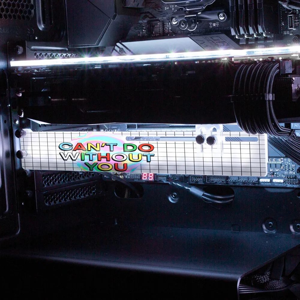 Can't Do Without You RGB GPU Support Bracket