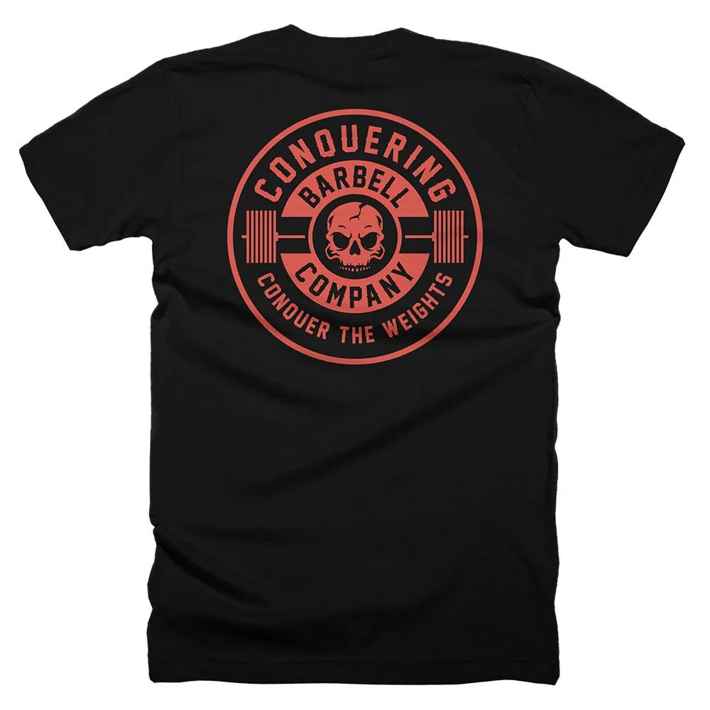 CB Iconic Badge - on Black Tee