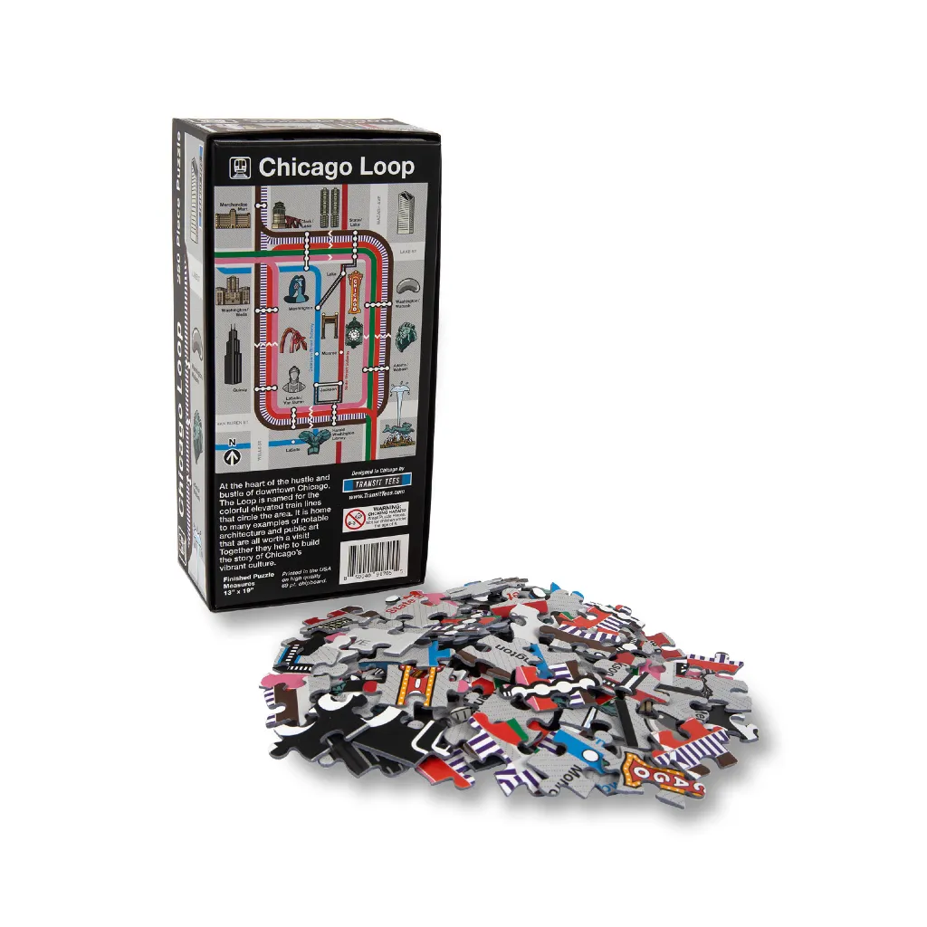 Chicago Loop 250 Piece Jigsaw Puzzle