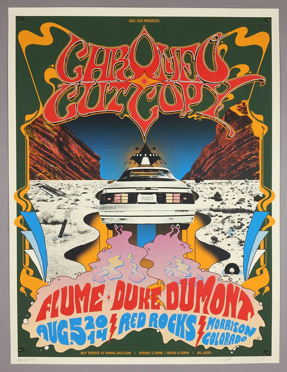 Chromeo   Cut Copy at Red Rocks