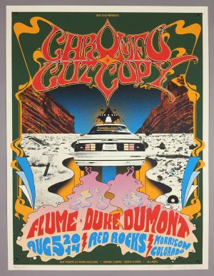 Chromeo   Cut Copy at Red Rocks