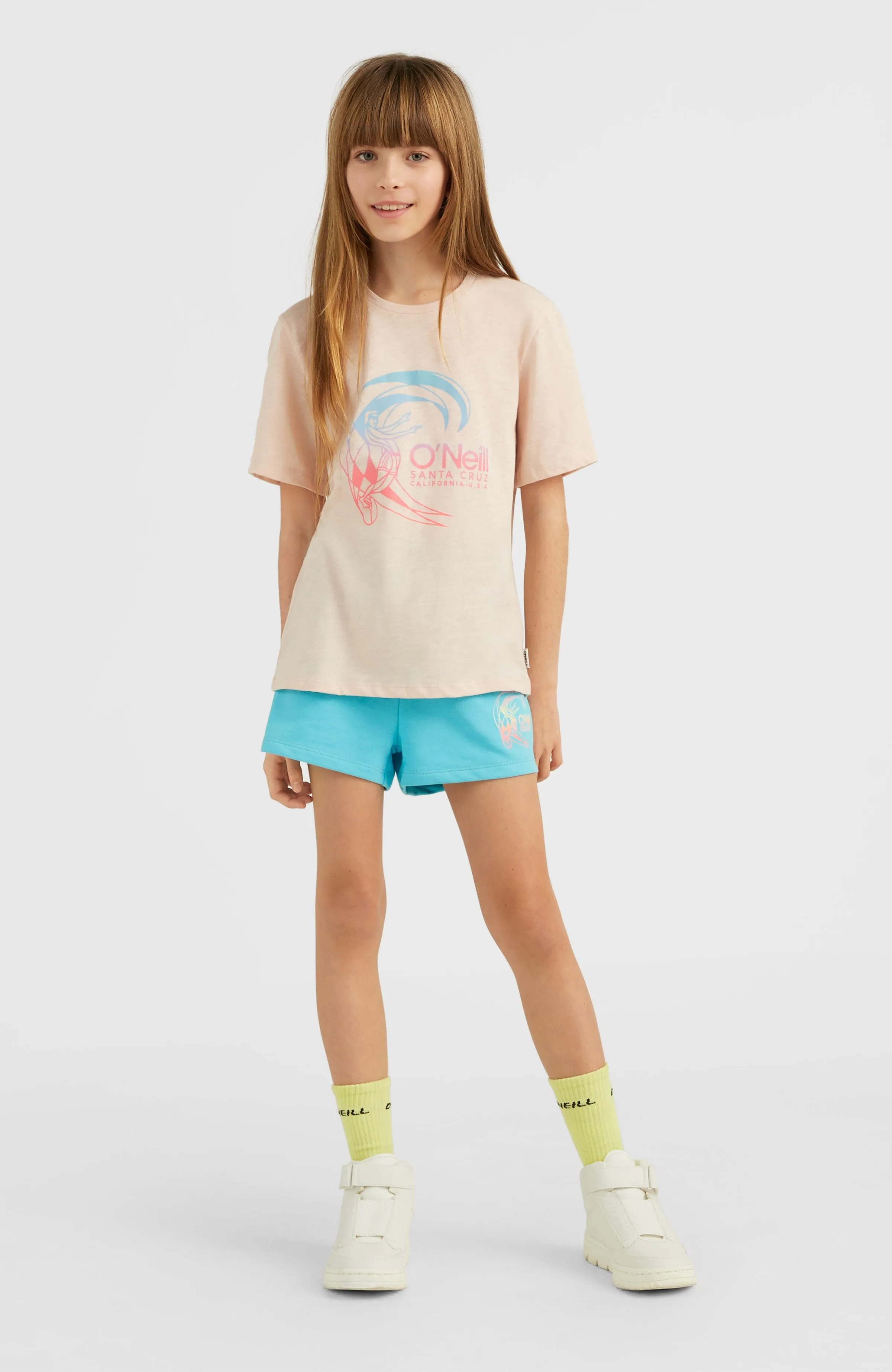 Circle Surfer T-Shirt | Peach Whip