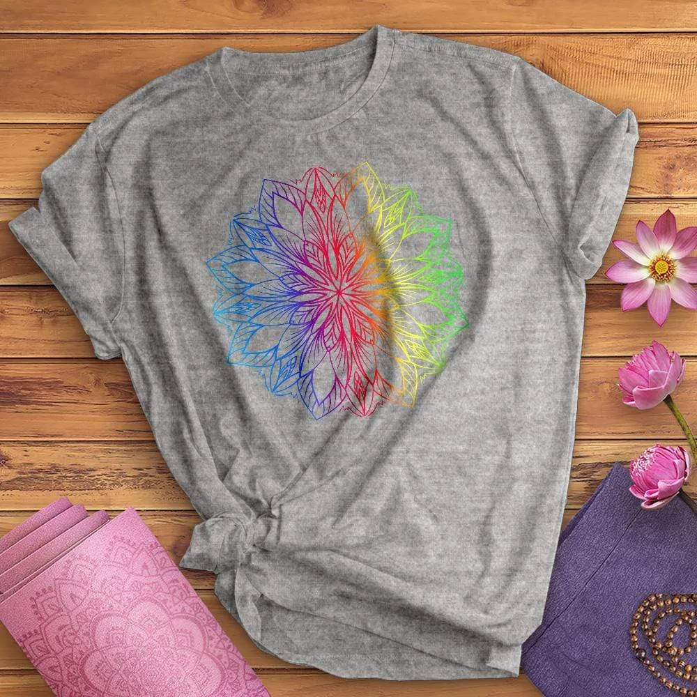 Colorful Lotus Flower Tee