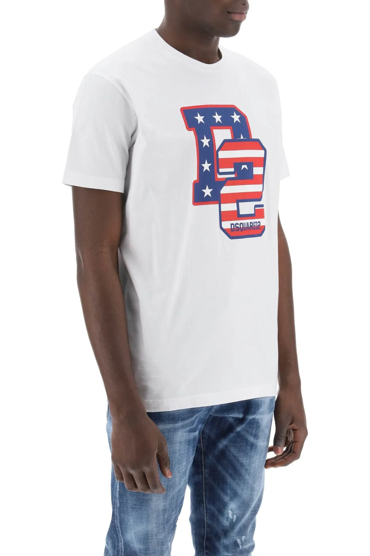 Dsquared2 cool fit t-shirt with d2 print