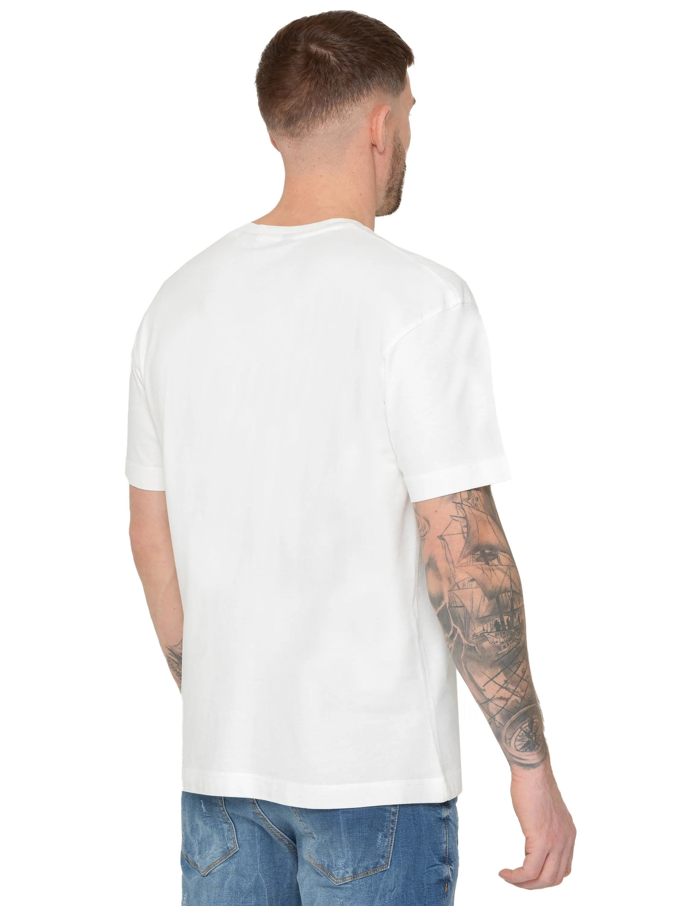 Enzo | Oversized Crew Neck T-Shirt