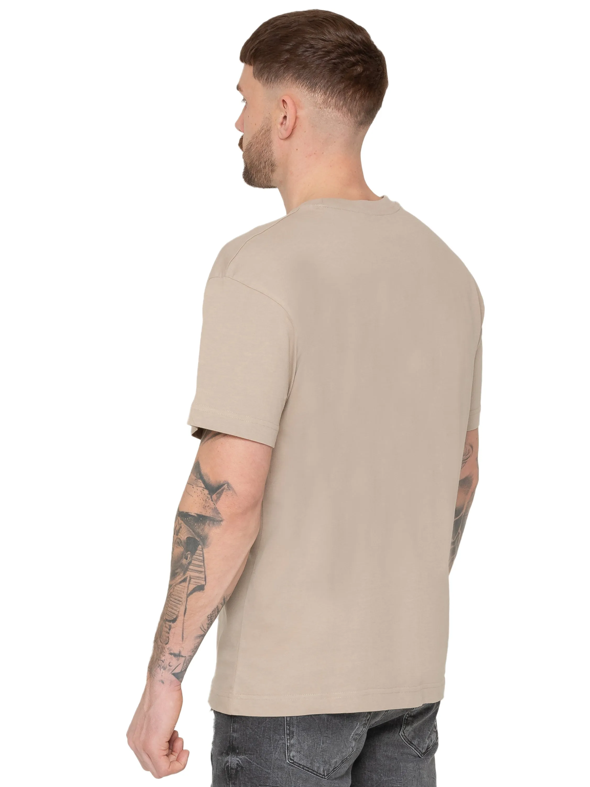 Enzo | Oversized Crew Neck T-Shirt