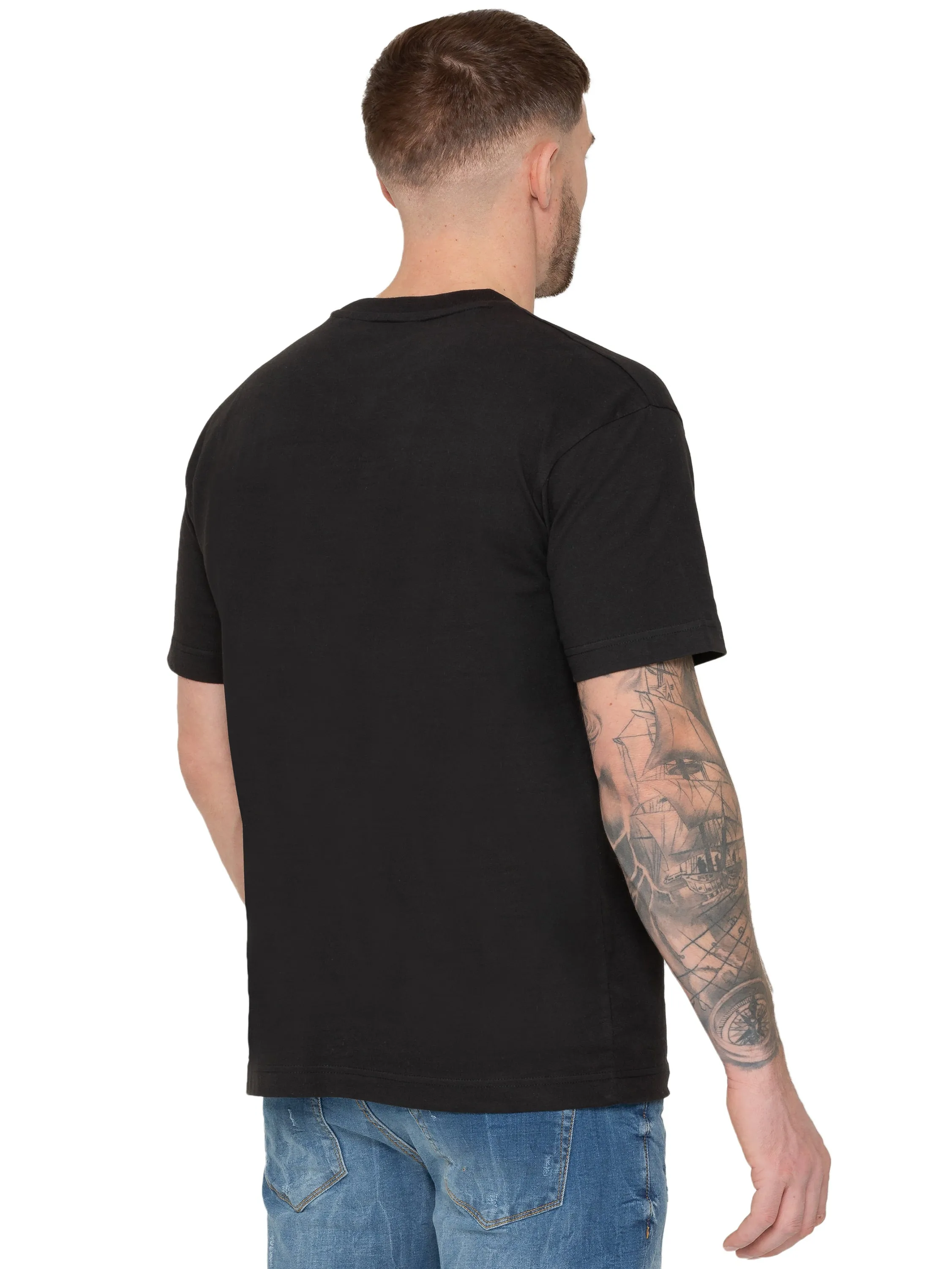 Enzo | Oversized Crew Neck T-Shirt