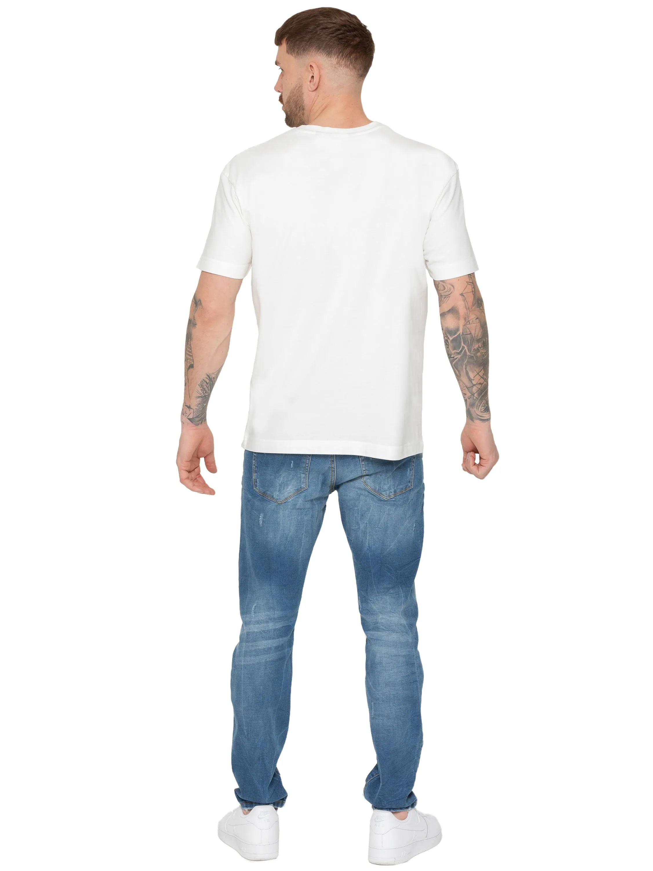 Enzo | Oversized Crew Neck T-Shirt