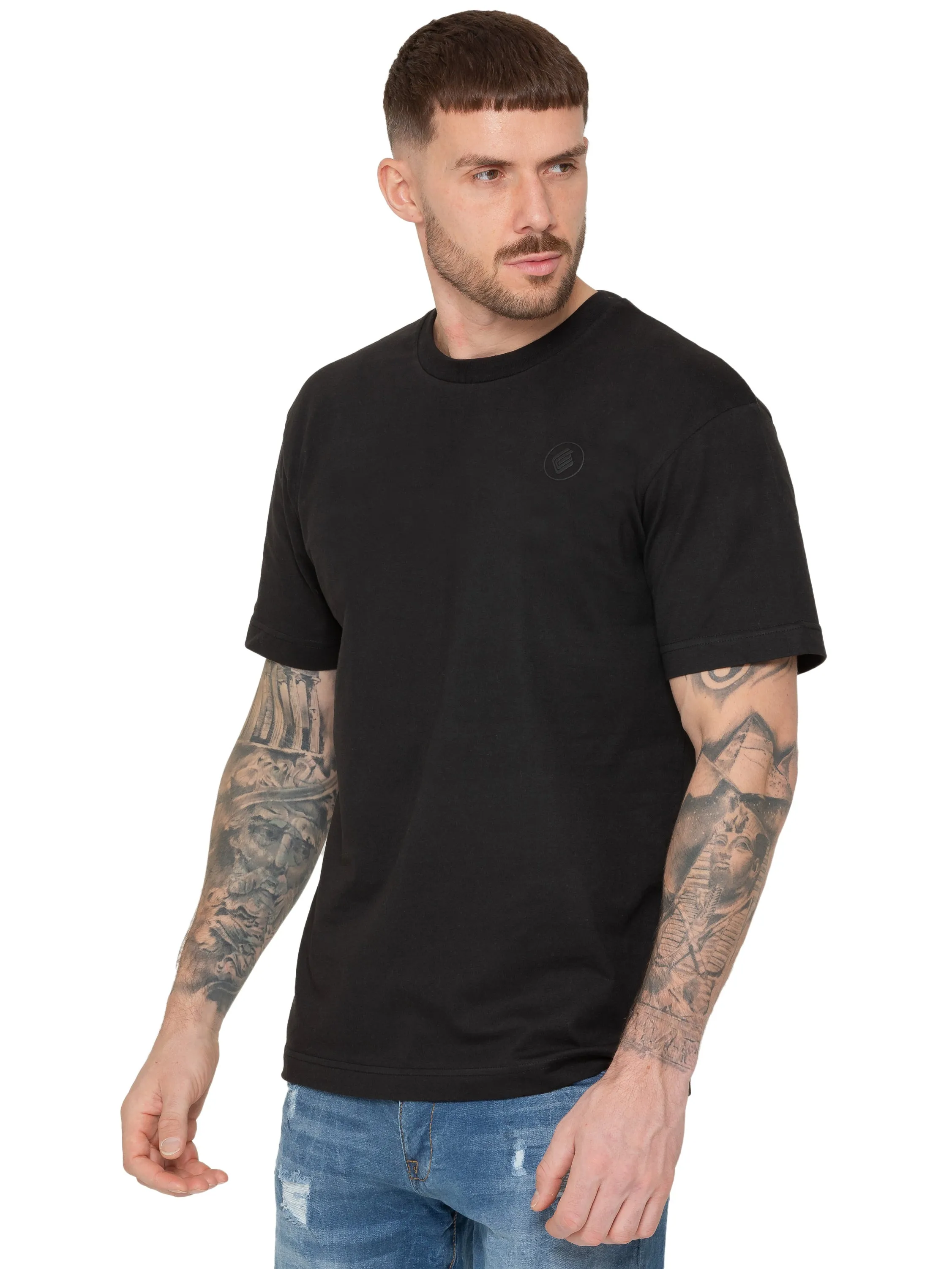 Enzo | Oversized Crew Neck T-Shirt