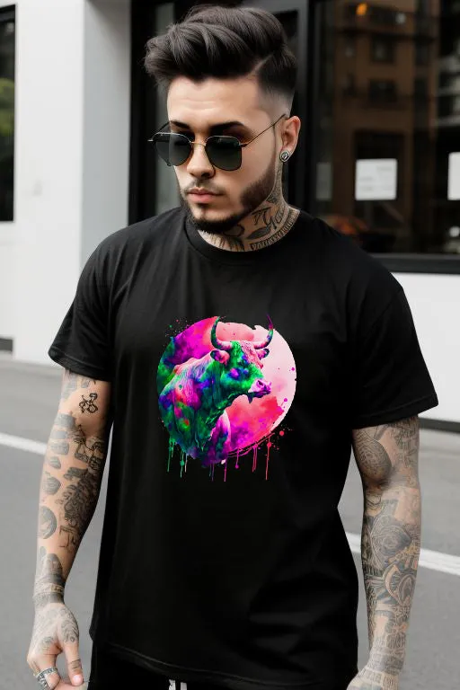 Flashy The Bull Rodeo Tee