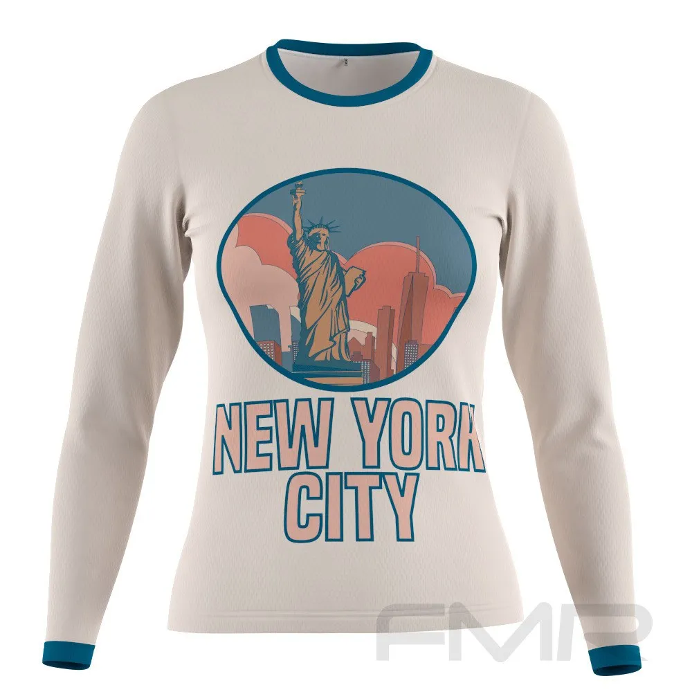 FMR Women's New York Long Sleeve Running Shirt