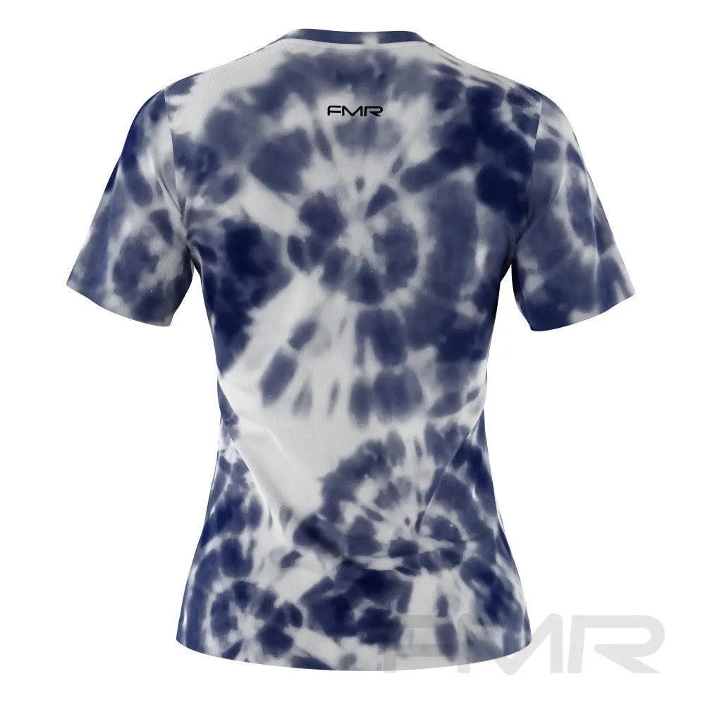 FMR Women's Shibori Tie-Dye Short Sleeve T-Shirt