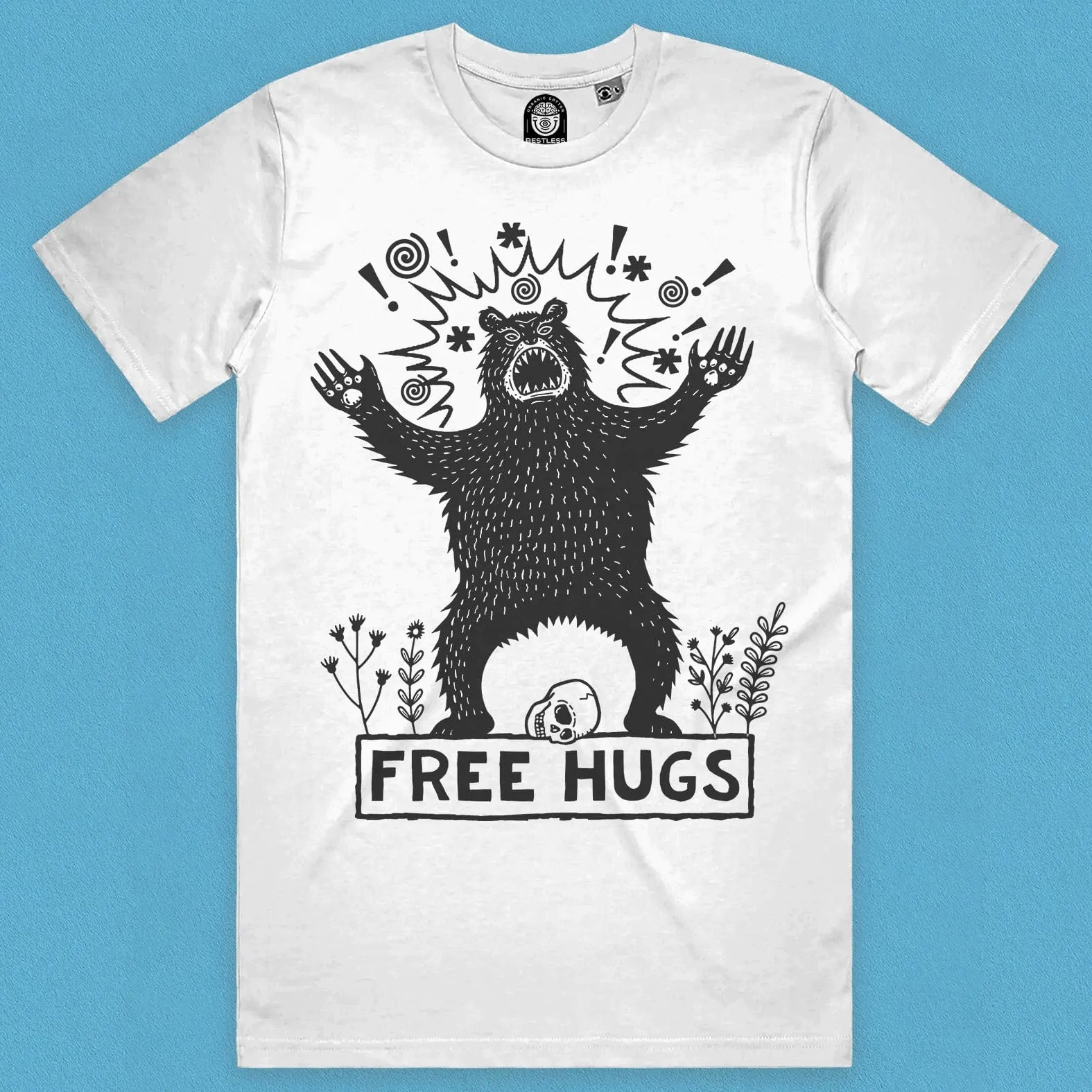 Free Hugs Festival Bear T-Shirt