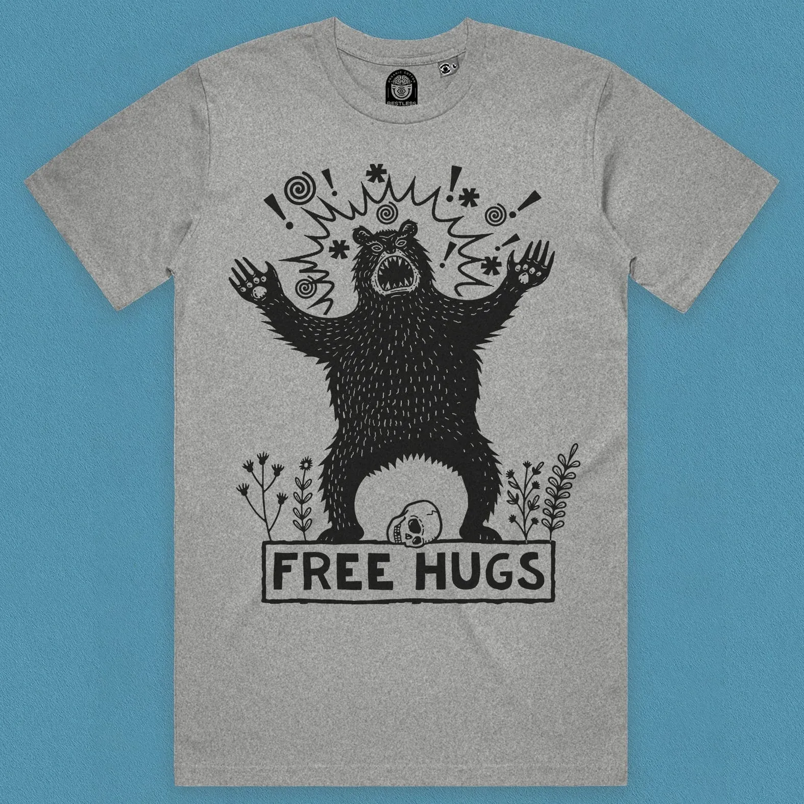 Free Hugs Festival Bear T-Shirt