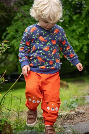 Frugi Cassius Cord Trousers - Bonfire/Red Panda