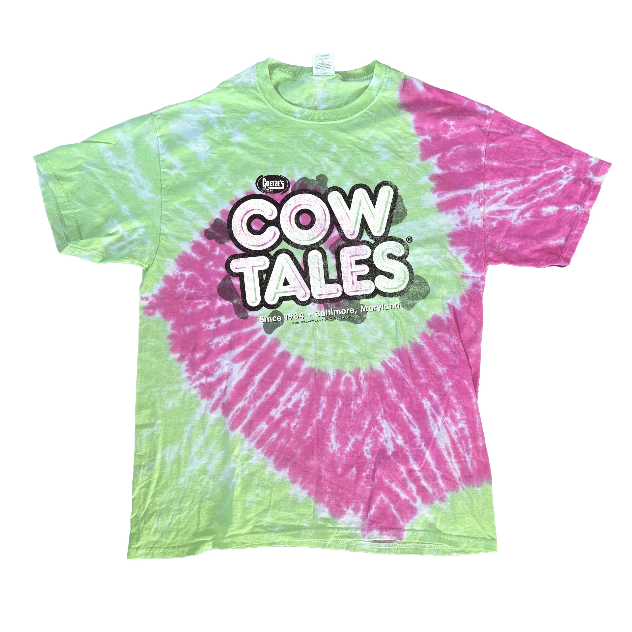 Goetze's Cow Tales Tie-Dye Tee