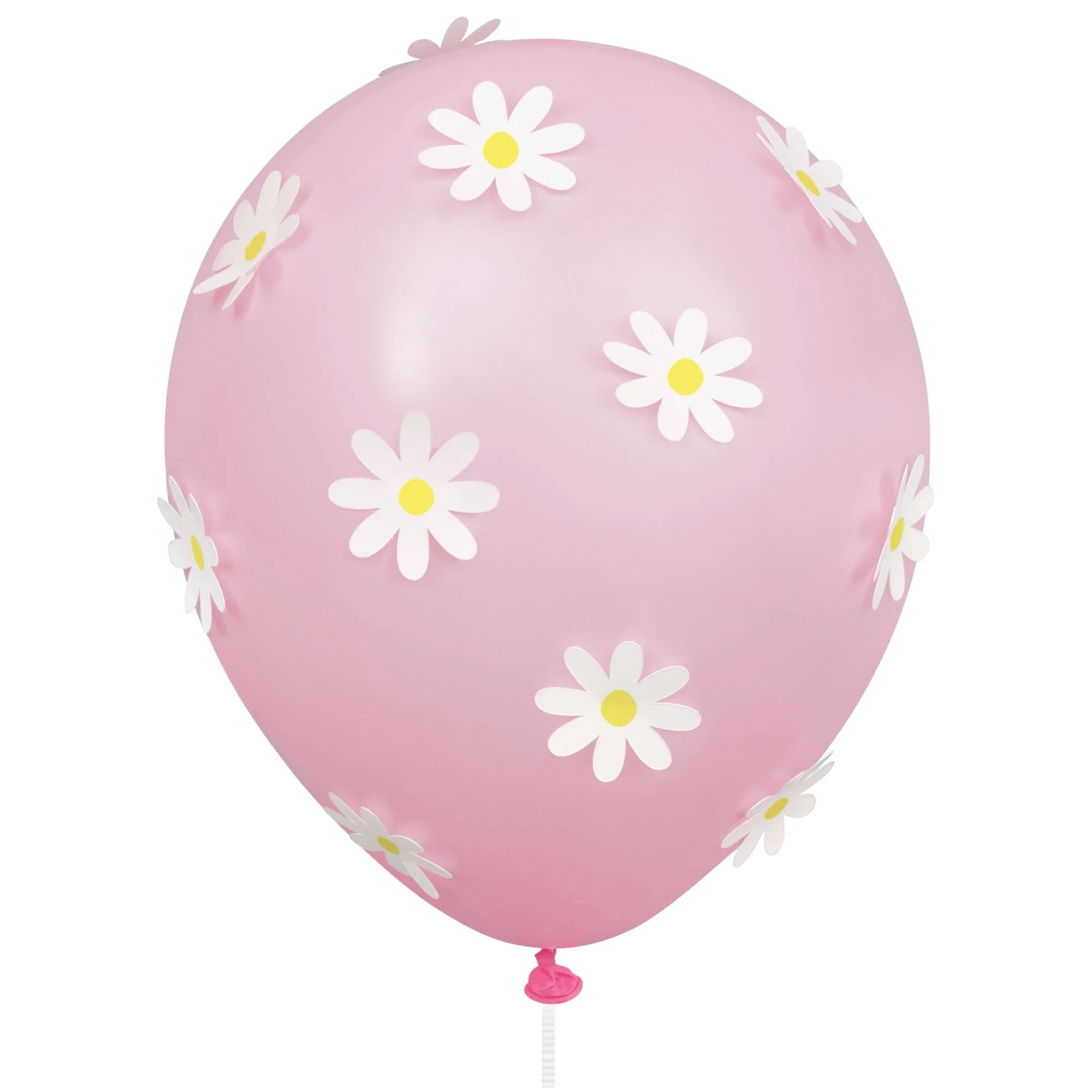 Groovy Party Daisy Flower Decal & Latex Balloon Kit For All Parties