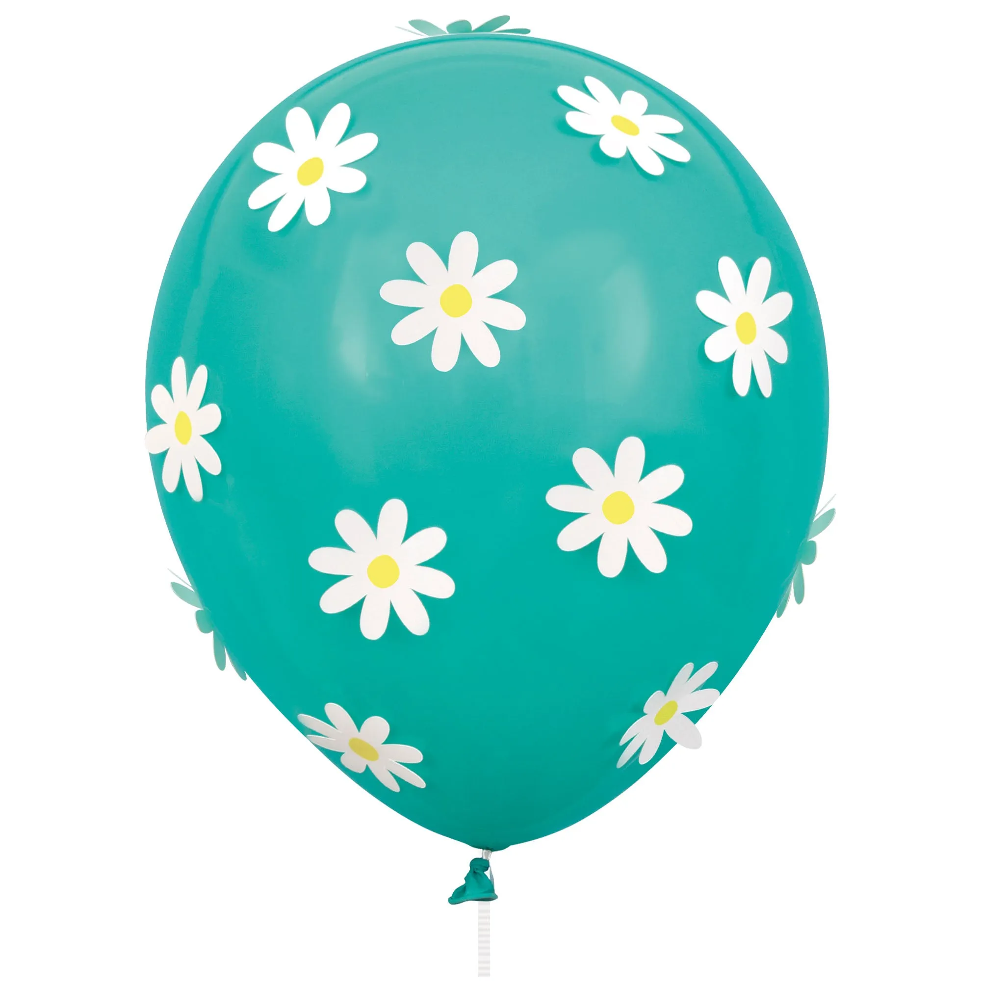 Groovy Party Daisy Flower Decal & Latex Balloon Kit For All Parties