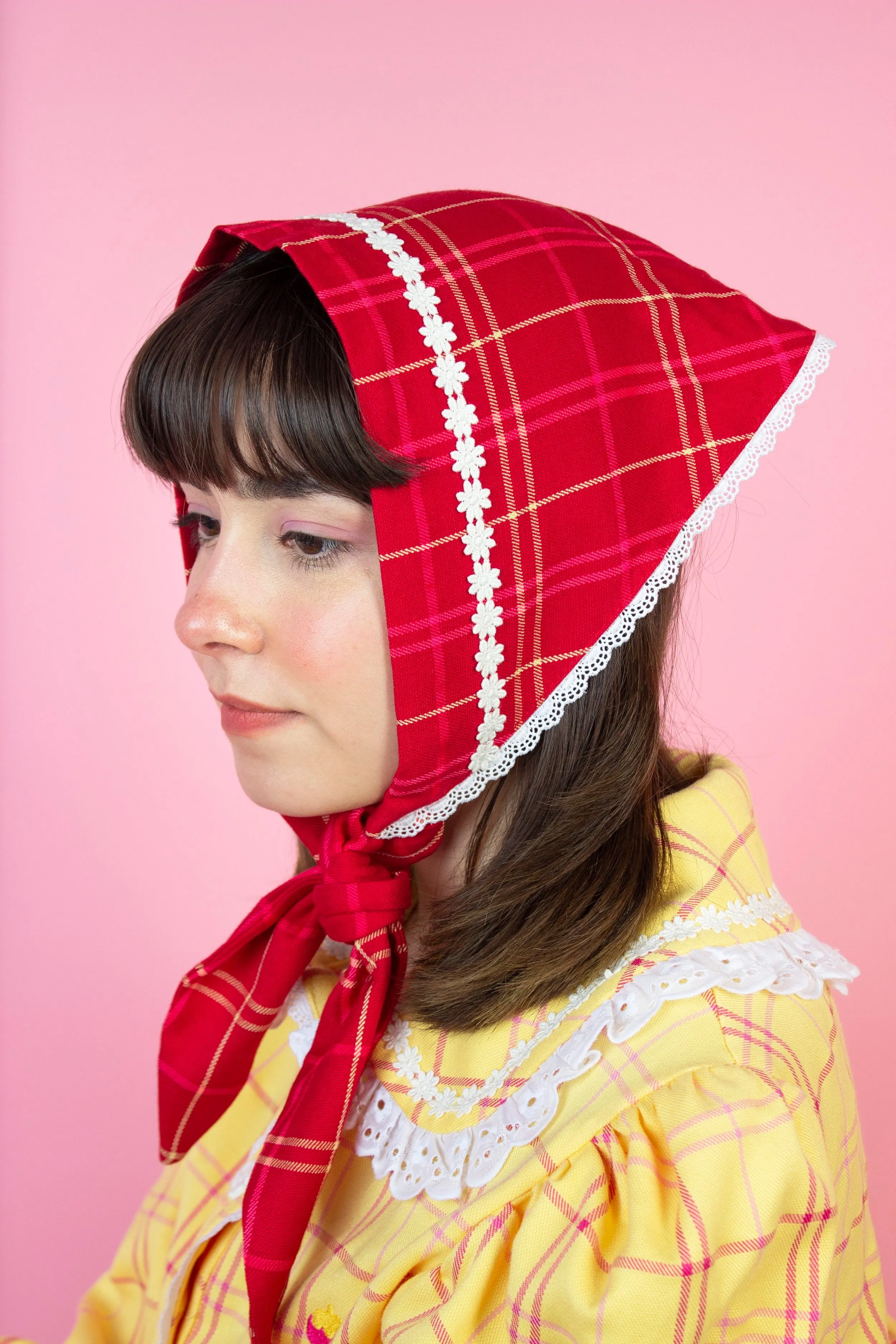 Happy Tartans Kerchief (4 Colors)