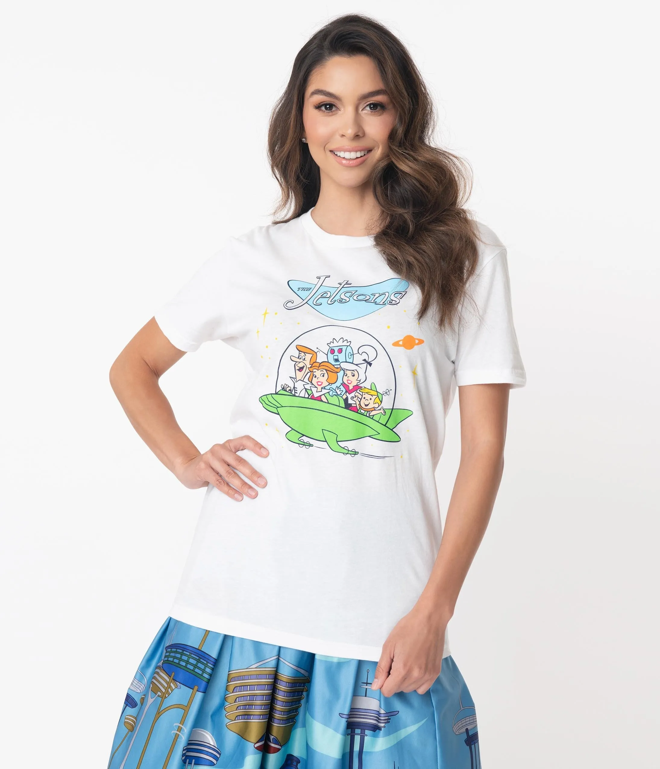 Jetsons x Unique Vintage Family Space Adventure Unisex Tee