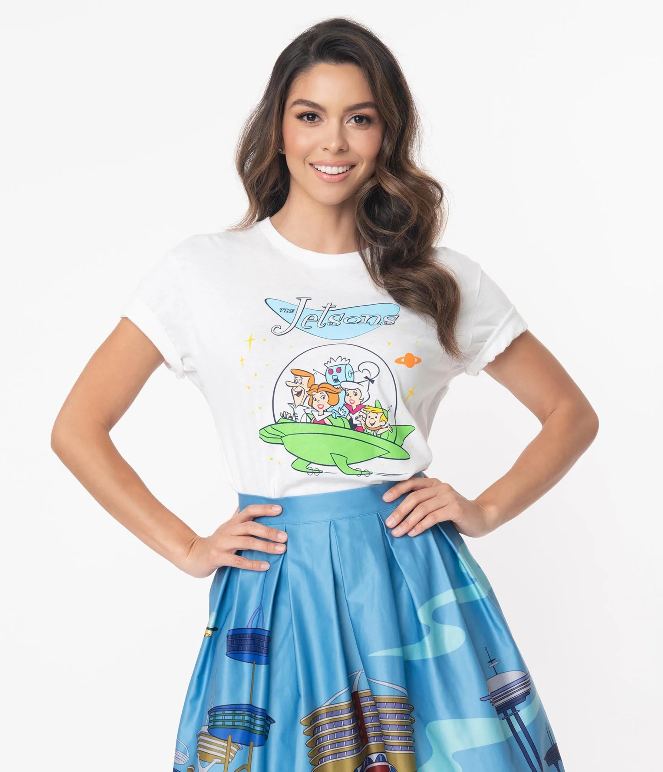 Jetsons x Unique Vintage Family Space Adventure Unisex Tee