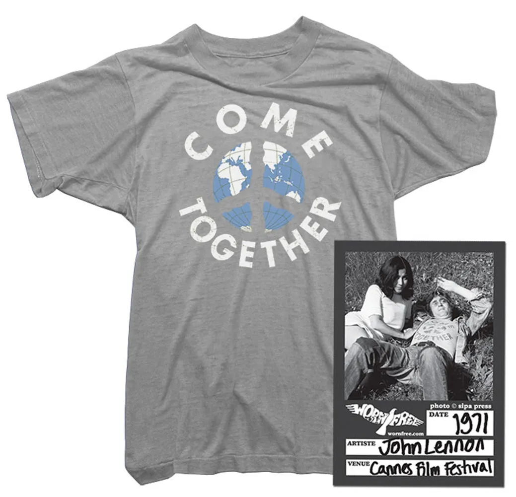 John Lennon T-Shirt - Come Together Tee worn by John Lennon