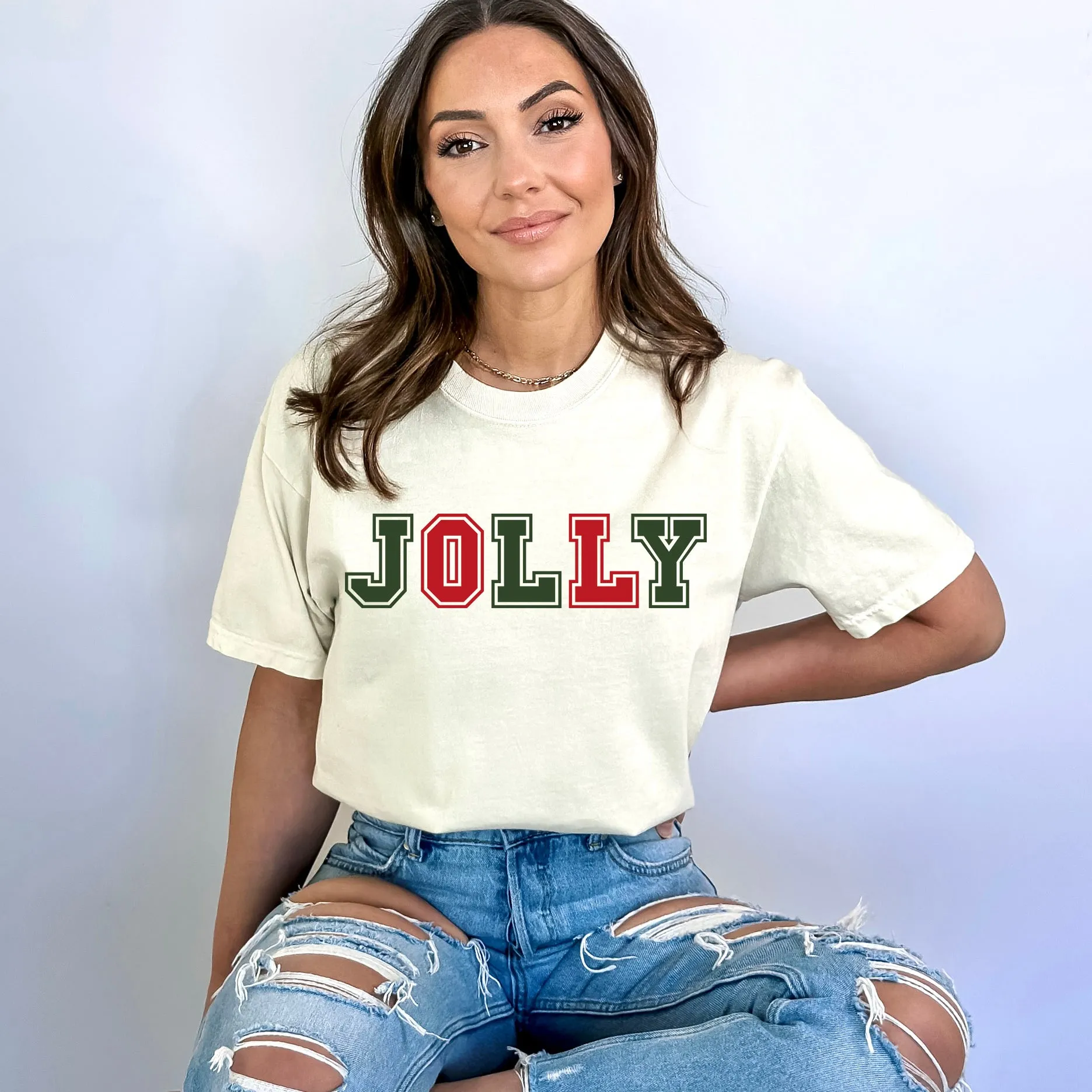 Jolly Colorful Bold | Garment Dyed Tee