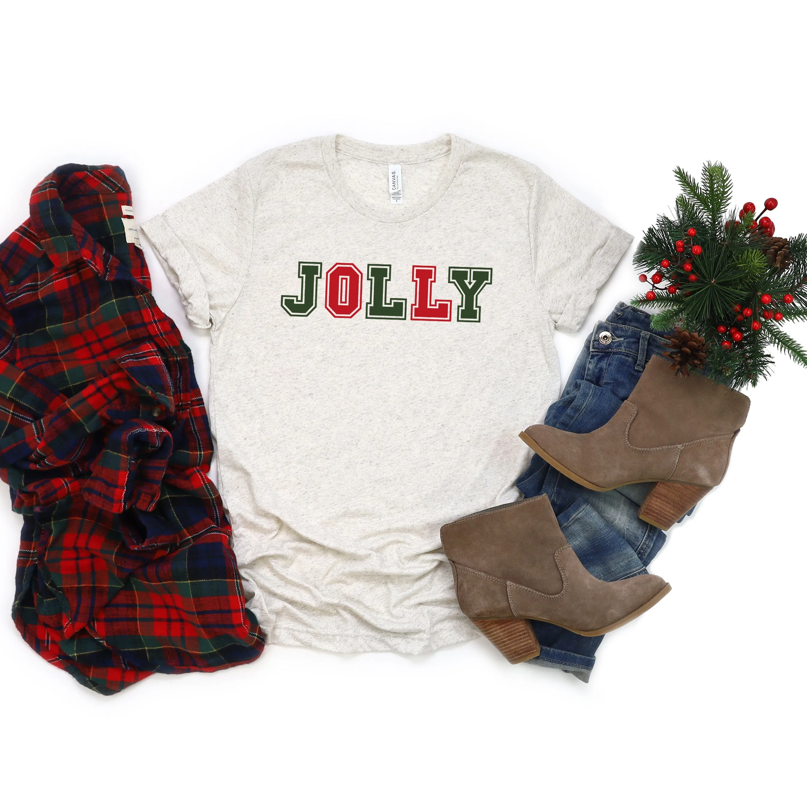 Jolly Colorful Bold | Short Sleeve Crew Neck