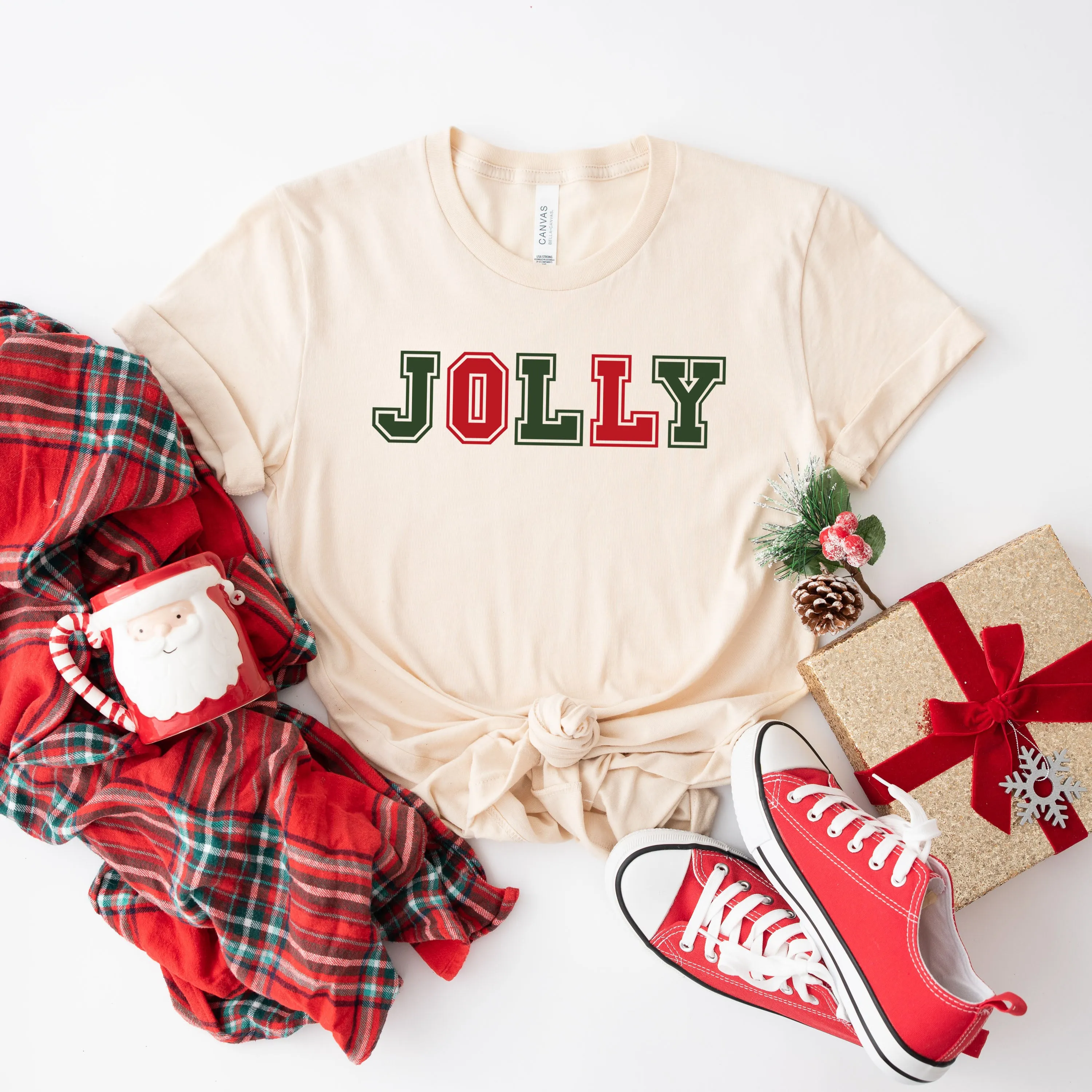 Jolly Colorful Bold | Short Sleeve Crew Neck