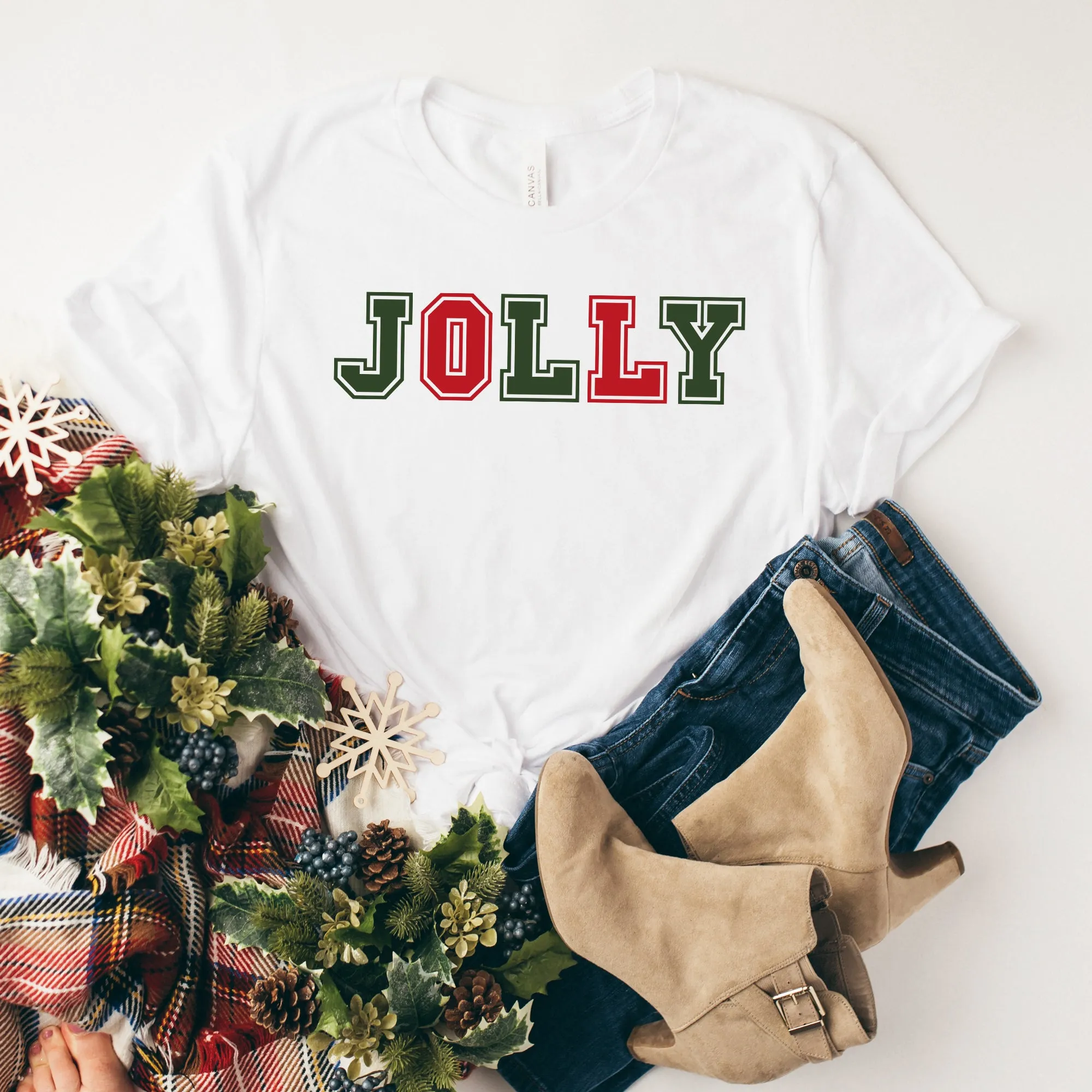 Jolly Colorful Bold | Short Sleeve Crew Neck