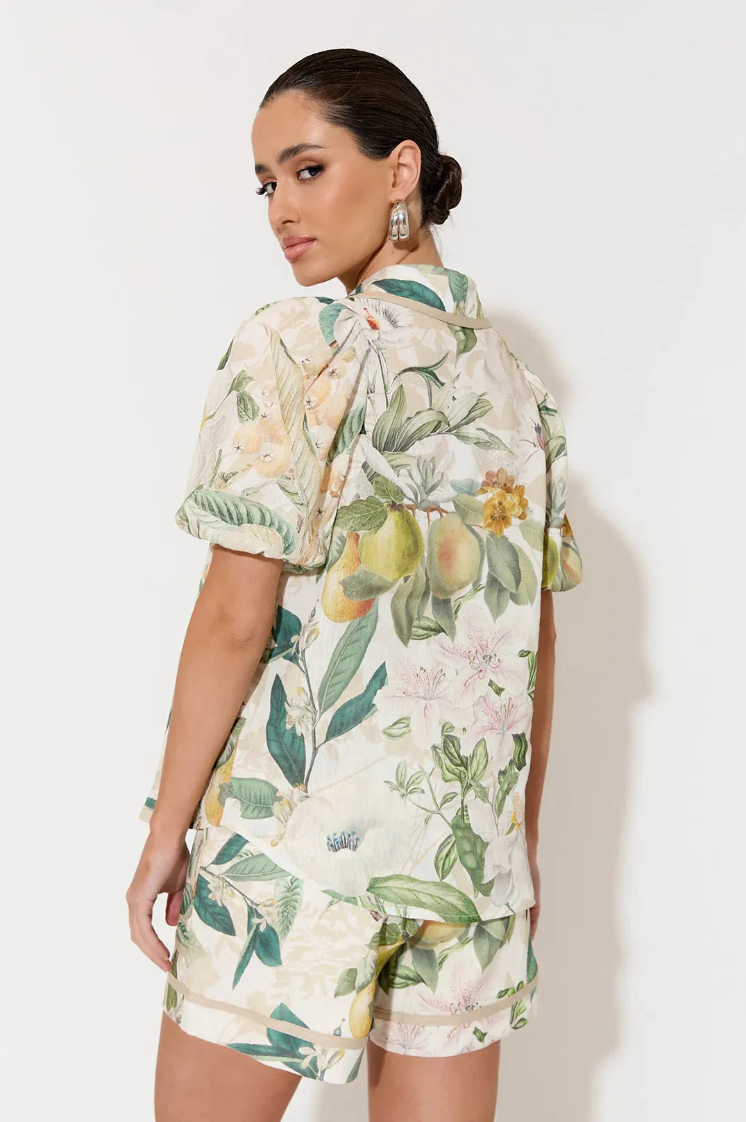 Kate Adelaide Print Short Sleeve Shirt