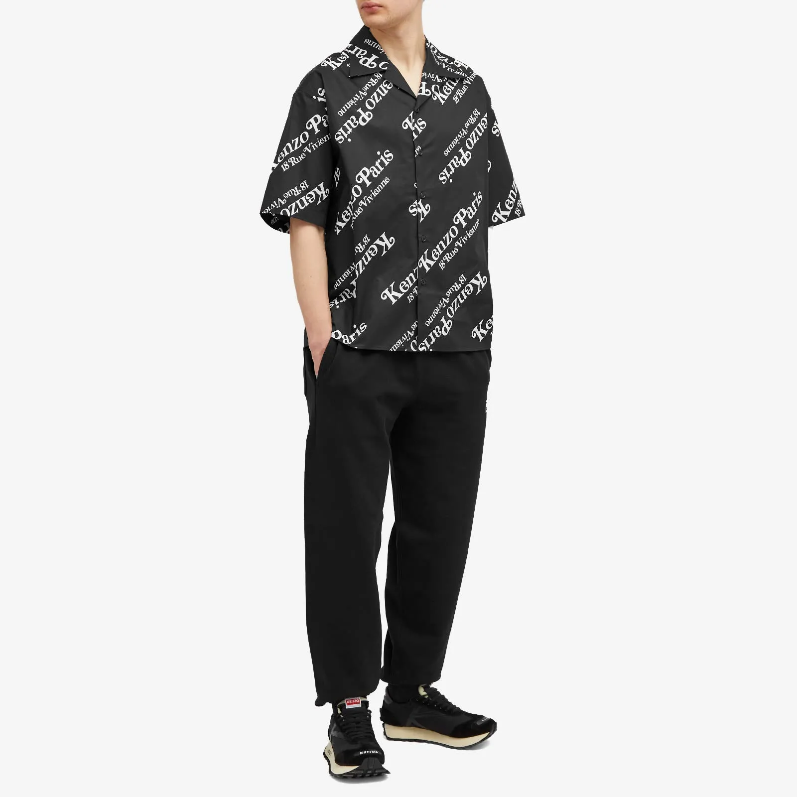 Kenzo X Verdy Logo Shirt, black